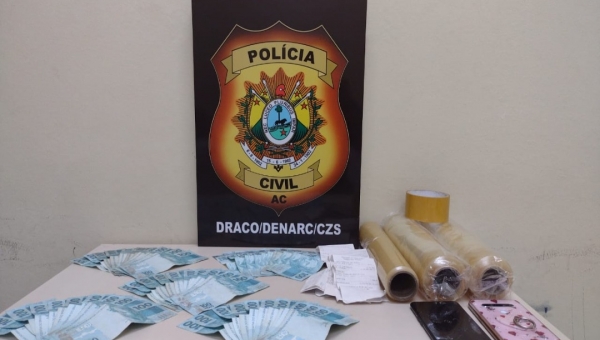 Ciclo fechado; Polícia Civil prende traficante que vendeu droga que seguia para Altamira no Pará e apreende mais de 5 mil reais